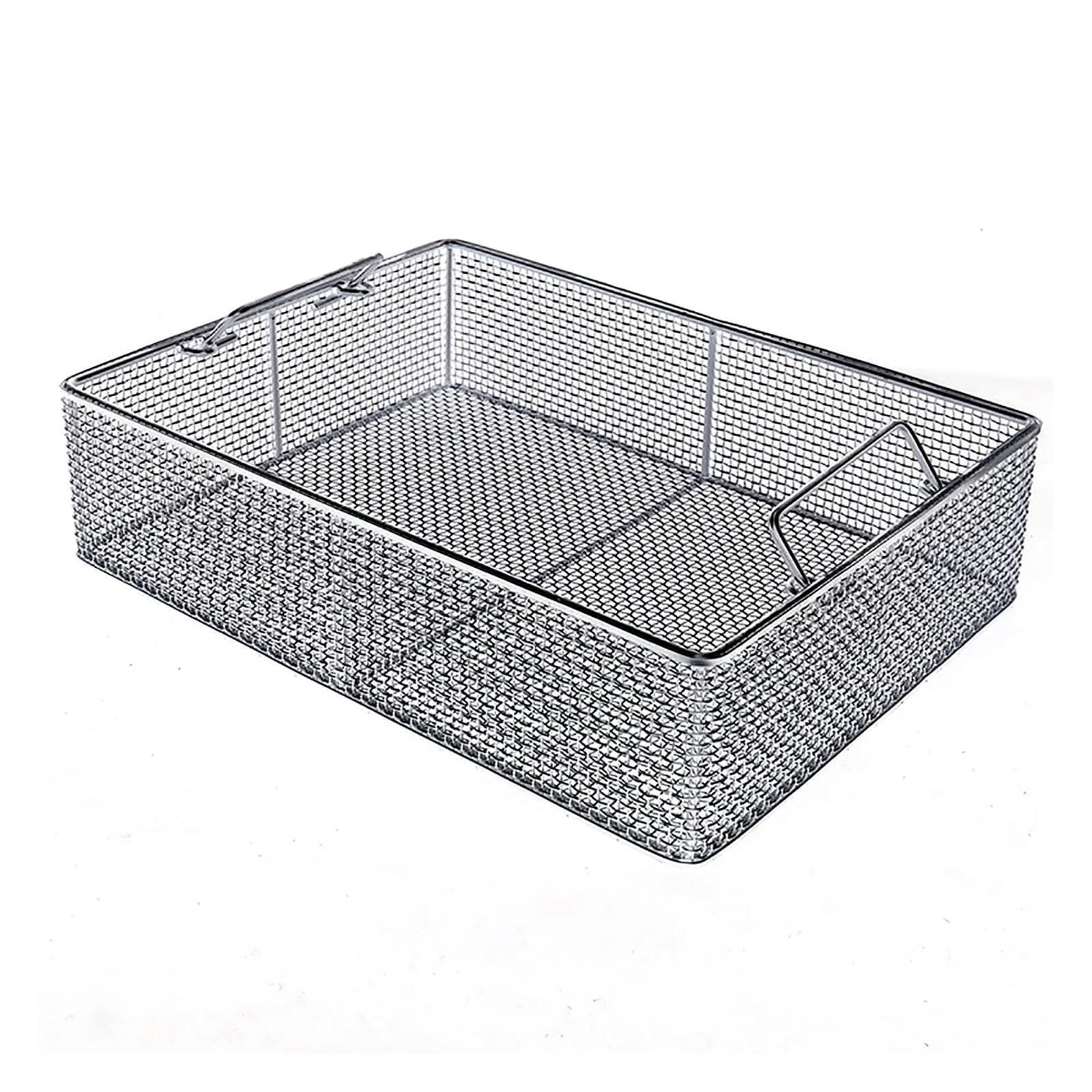 Bandeja de esterilización de instrumentos médicos,Acero inoxidable 304,Múltiples especificaciones disponibles,Adecuado for instrumentos dentales médicos quirúrgicos(30x50x30cm)