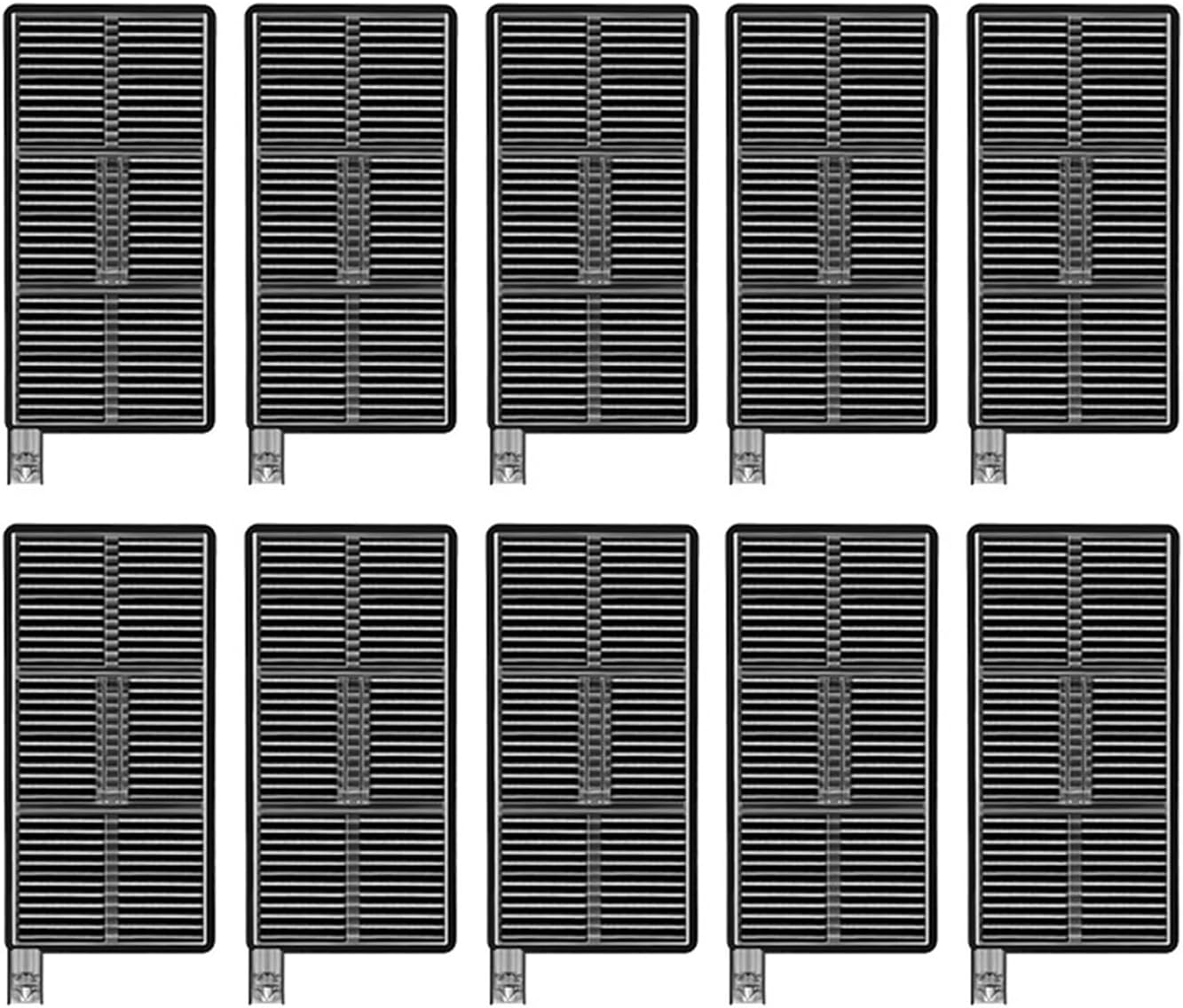 Parts Activated Carbon Filter, Compatible for MOVA Z60 Pro/Ultra, Sweeping Robot Vacuum Cleaner Accessories(Activated Carbon Filter 10pcs)