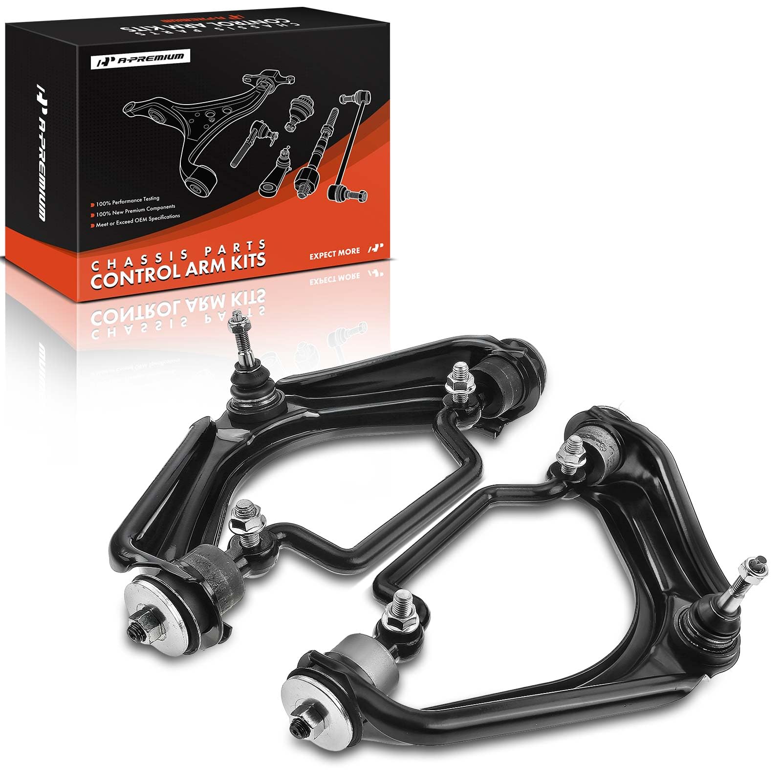 Amazon.com: A-Premium 2 x Front Upper Control Arm, with Ball Joint
