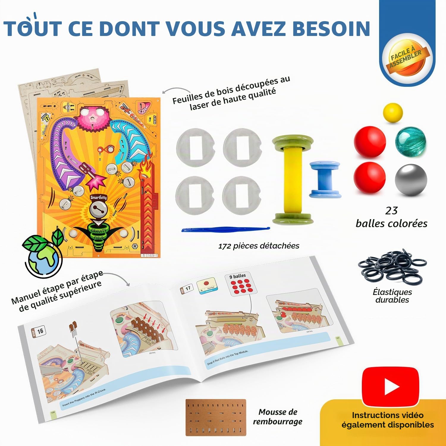 Smartivity Kit Scientifique de 375 pièces de 8 Ans et Plus