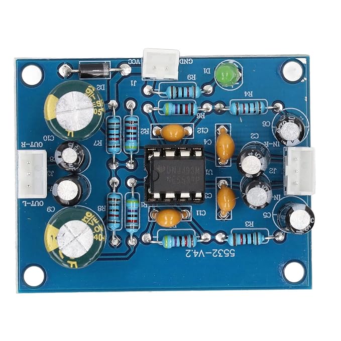 Preamp Module, Good Capacitor Preamplifier Board Easy Installation