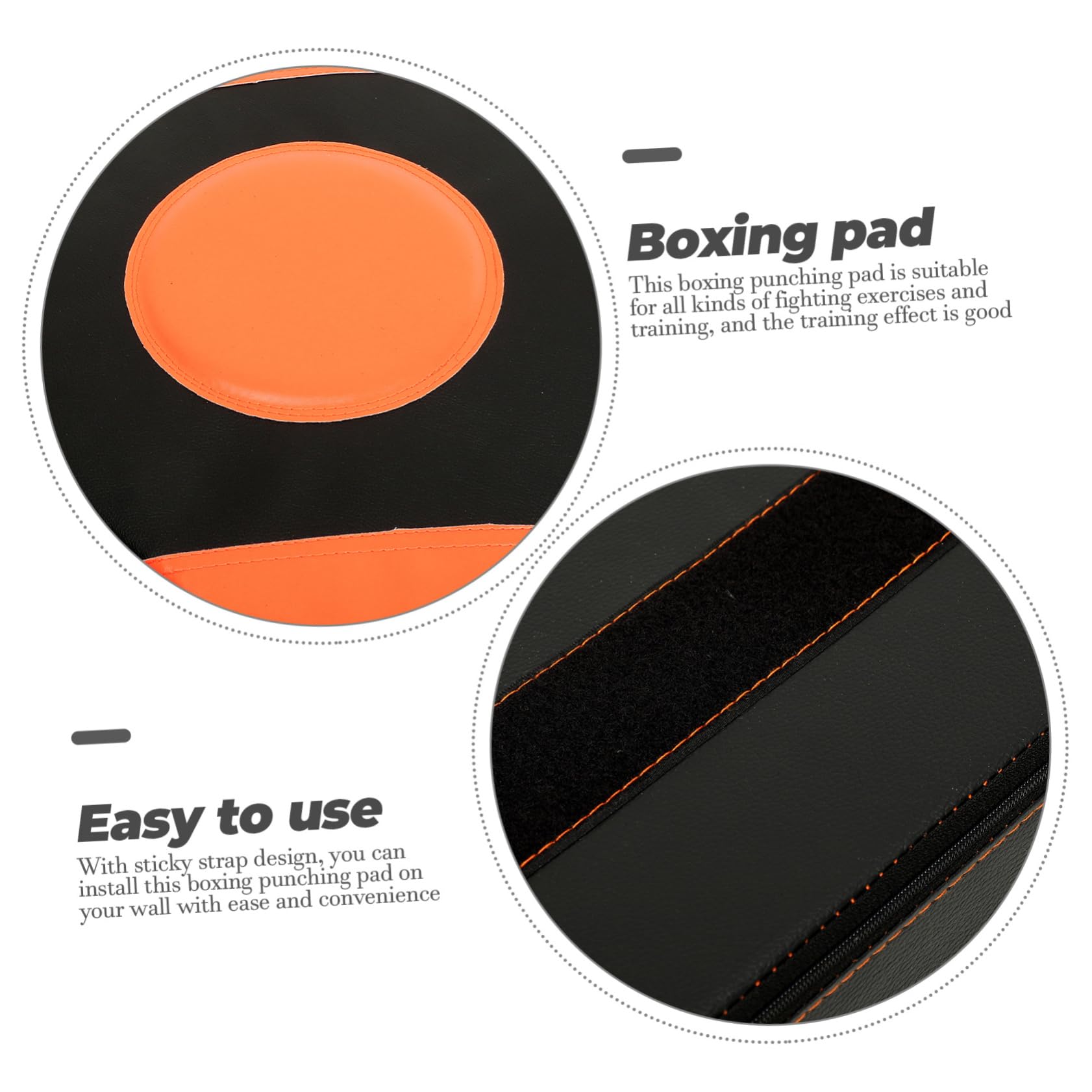 Almohadilla de Boxeo de Pared con Correa Adhesiva de Entrenamiento Resistente para Boxeo y Marciales para Casa y Gimnasio Vibrante