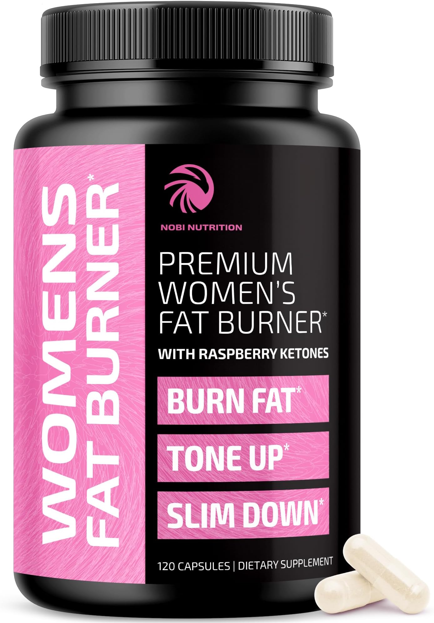 Weight Loss Pills for Women | Fat Burners for Women | Metabolism Booster for Weight Loss Supplement with Raspberry Ketones | Appetite Suppressant, Stomach Fat Burner & Weightloss Diet Pills | 120 Ct