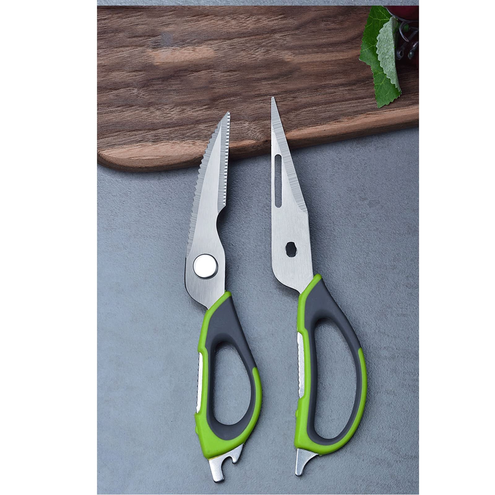 Ciseaux de Cuisine Ciseaux de Cuisine, Ciseaux de Cuisine Utilitaires Robustes Ciseaux de Cuisine en Acier Inoxydable lavables au Lave-Vaisselle