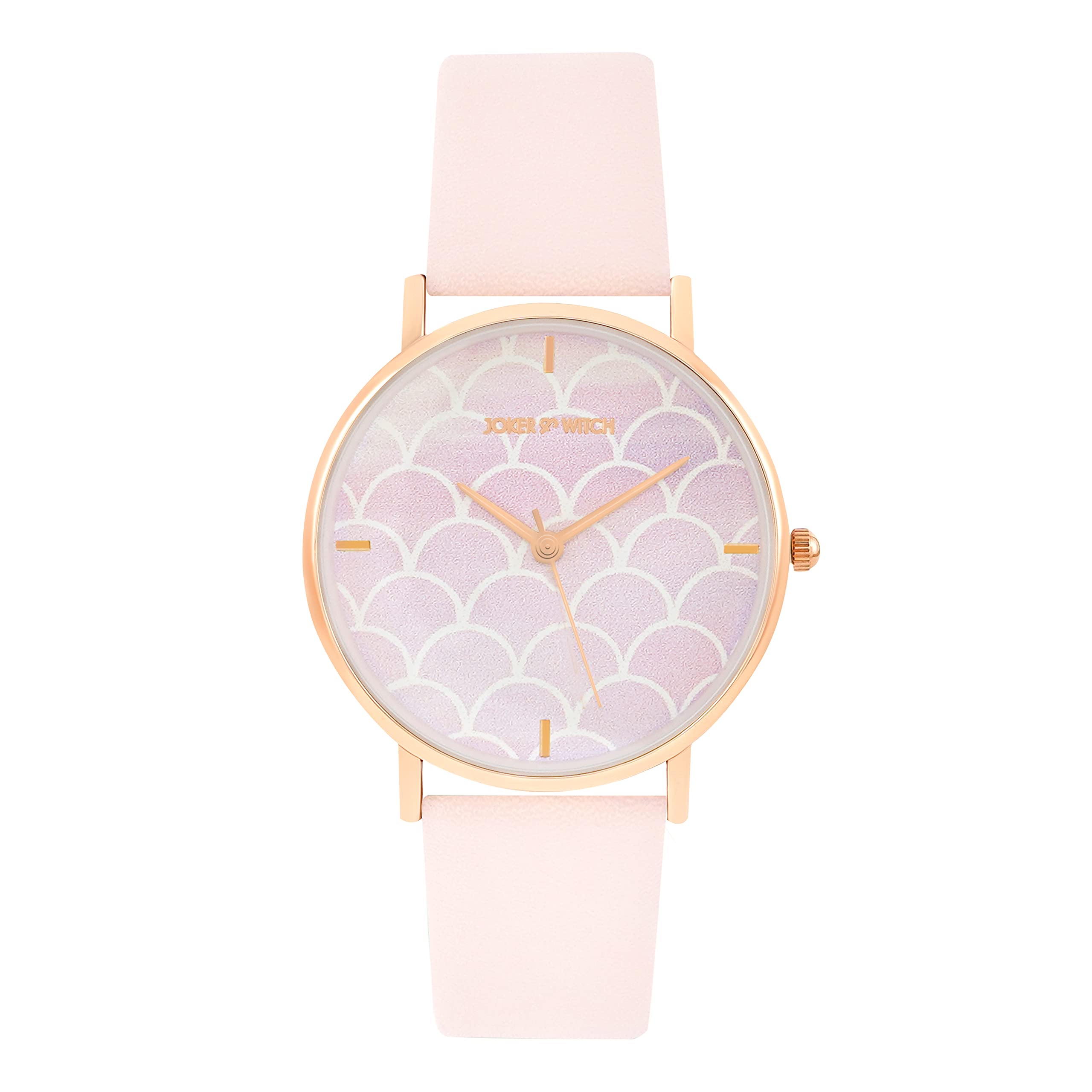Joker & Witch Dreamy Pink Faux Leather Analogue Watch for Women (B0BJ78LMTJ) Amazon Price History, Amazon Price Tracker