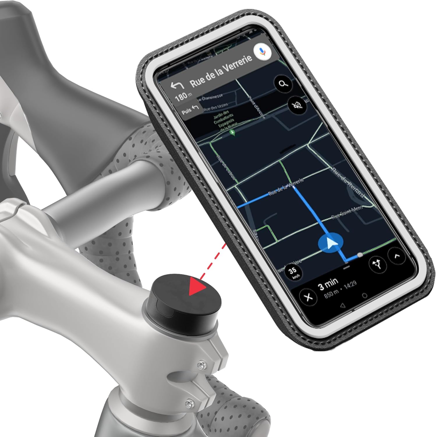 Le support téléphone universel pour moto de Shapeheart ? Adopté ! - Un Le support téléphone universel pour moto de Shapeheart ? Adopté ! - Un