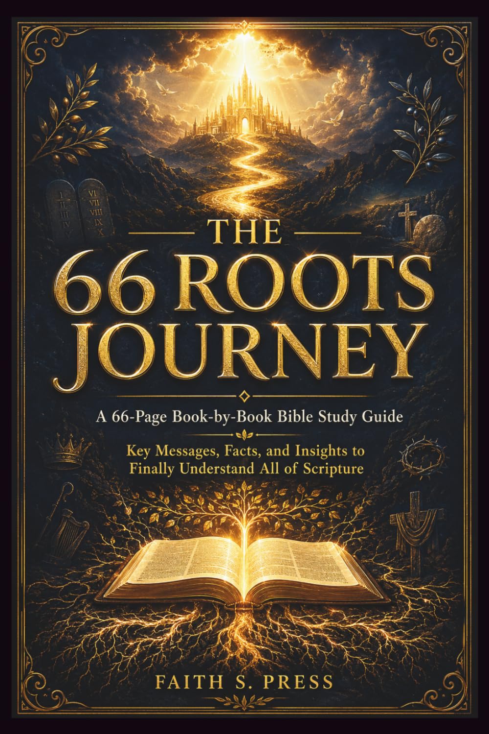 THE 66 ROOTS JOURNEY: A 66-Page Book-by-Book Bible Study Guide Key Messages, Facts, and Insights to Finally Understand All of Scripture