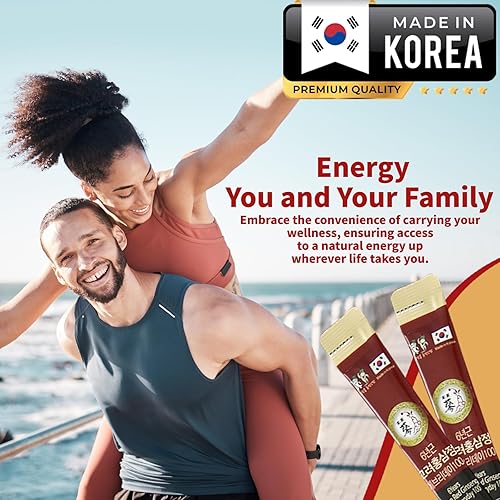 Miniatura 5 de Paquete de 100 palitos de extracto de ginseng rojo coreano de 0.53 onzas, ginseng de 6 años para obtener beneficios óptimos para ti, actualización