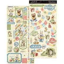 Graphic 45- Cardstock Sticker Set- Hip Hip Hooray!