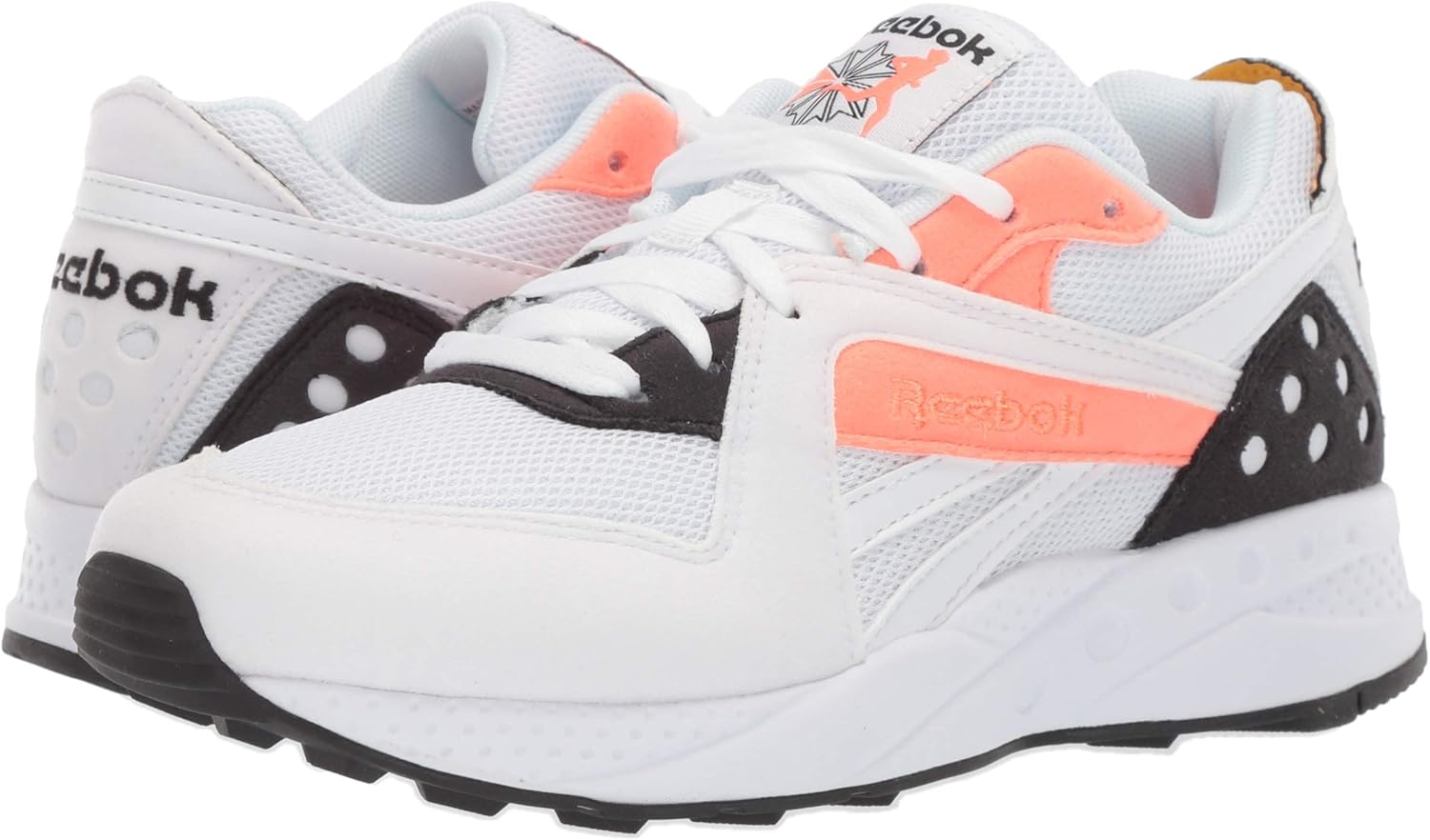 Reebok Unisex-Adult Pyro White/Stellar Pink/Trek Gold/Black 10.5