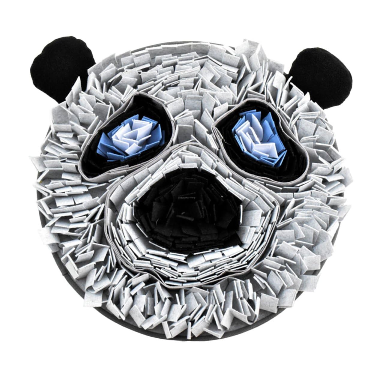 SHINEOFI Panda Schnüffelmatte Für Hunde 50x50cm Aus Langlebigem Material Mit Rutschfestem Boden Interaktives Futtermatte Training Zur Fettleibigkeitsvorbeugung Im Haustierbedarf