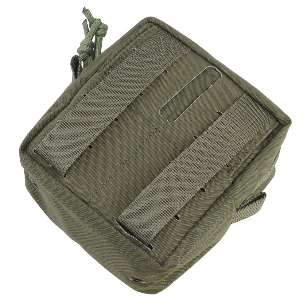 WYNEX Molle GP Admin-Tasche – Taktische Mehrzweck-Tasche Mit Reißverschluss, Für Gürtel Oder Molle-System – 23x12.6x7.5 Cm
