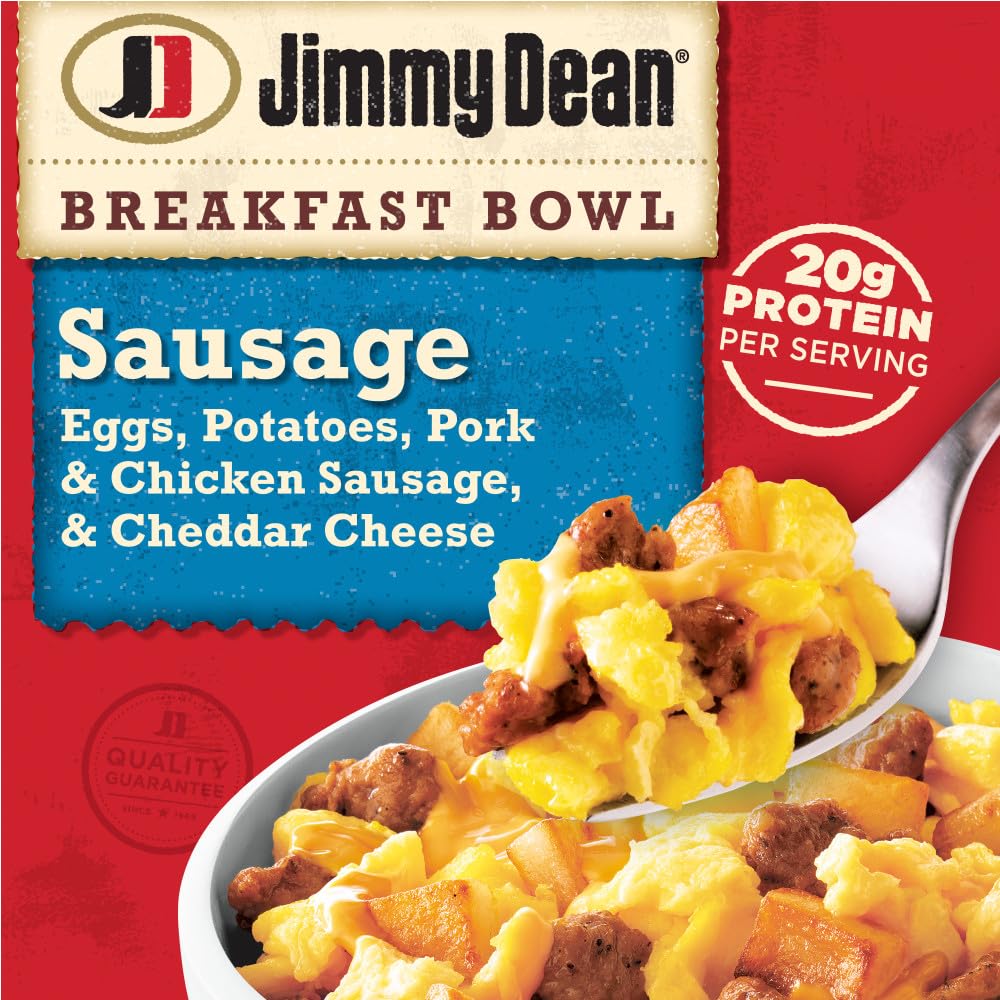 Jimmy Dean Sausage, Egg & Cheese Breakfast Bowl, 7 oz