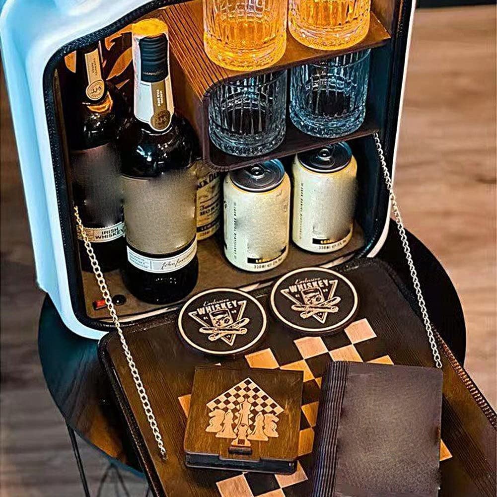 Glenmorangie ウイスキー収納キャビネット Amazon｜ウイスキーバーキャビネットミニバー、Jerry Can My Cave My