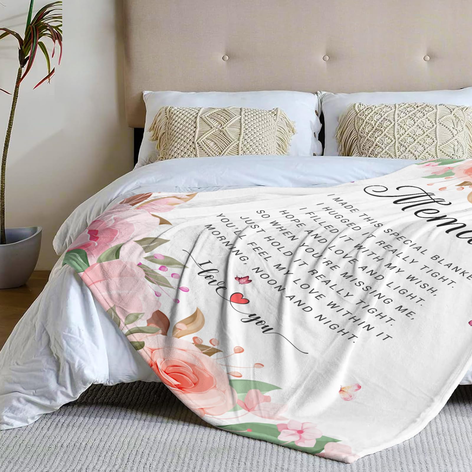 Memaw Gifts - Gifts for Memaw - Memaw's Birthday Gift from Grandchildren - Memaw's Blanket - Best Memaws Ever Gift - Memaws Gift's for Grandma Retirement Throw Blanket 60x50 Inch