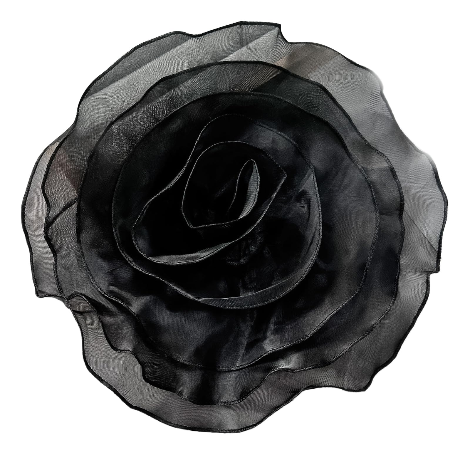 Handmade Costume Appliques Silk Flower for Ethnic Dress Corsages Decors 3D Flower Patches Sewing Garment Appliques