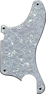Pickguard Guitar Parts For Fender Tele La Cabronita Mexican Guitar (4 Ply White Pearl)
