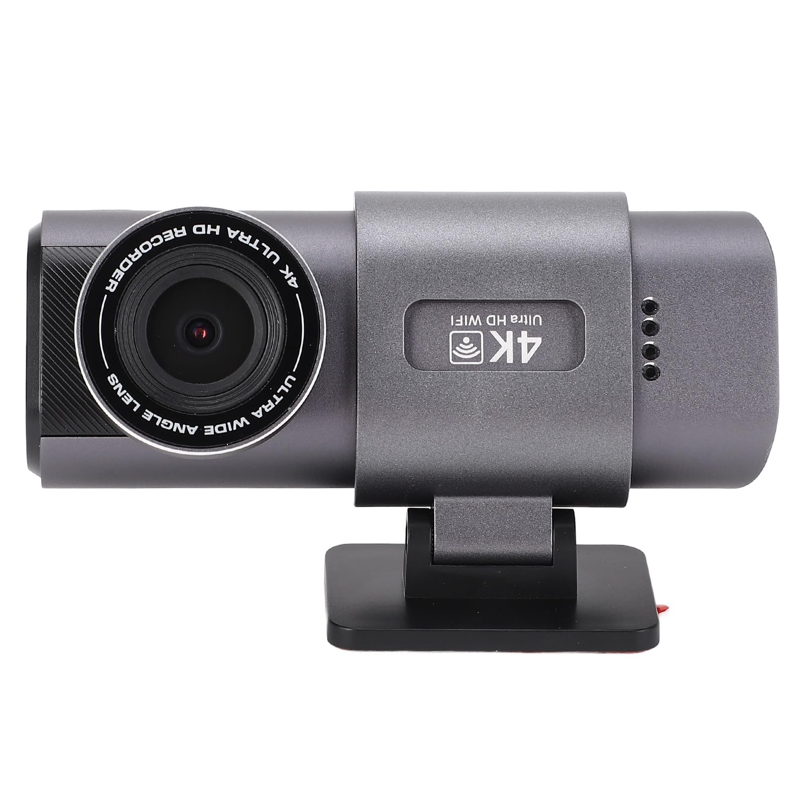 Kamera Samochodowa z Przodu i z Tyłu, Kamera Samochodowa z Dwoma Obiektywami 4K 1080P do Samochodów z Wyświetlaczem o Przekątnej 1,47 Cala, Szerokim Kątem 170° i 140°,