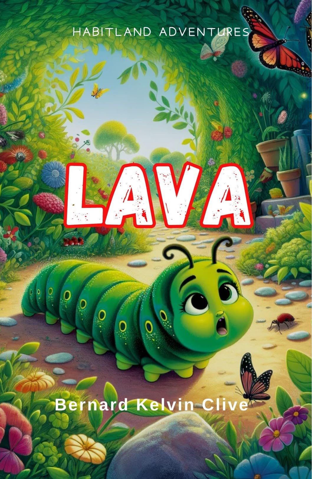LAVA - A Caterpillar's Dream Kindle book cover