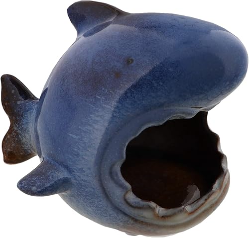 Soporte decorativo de esponja para fregadero de cocina - tiburón