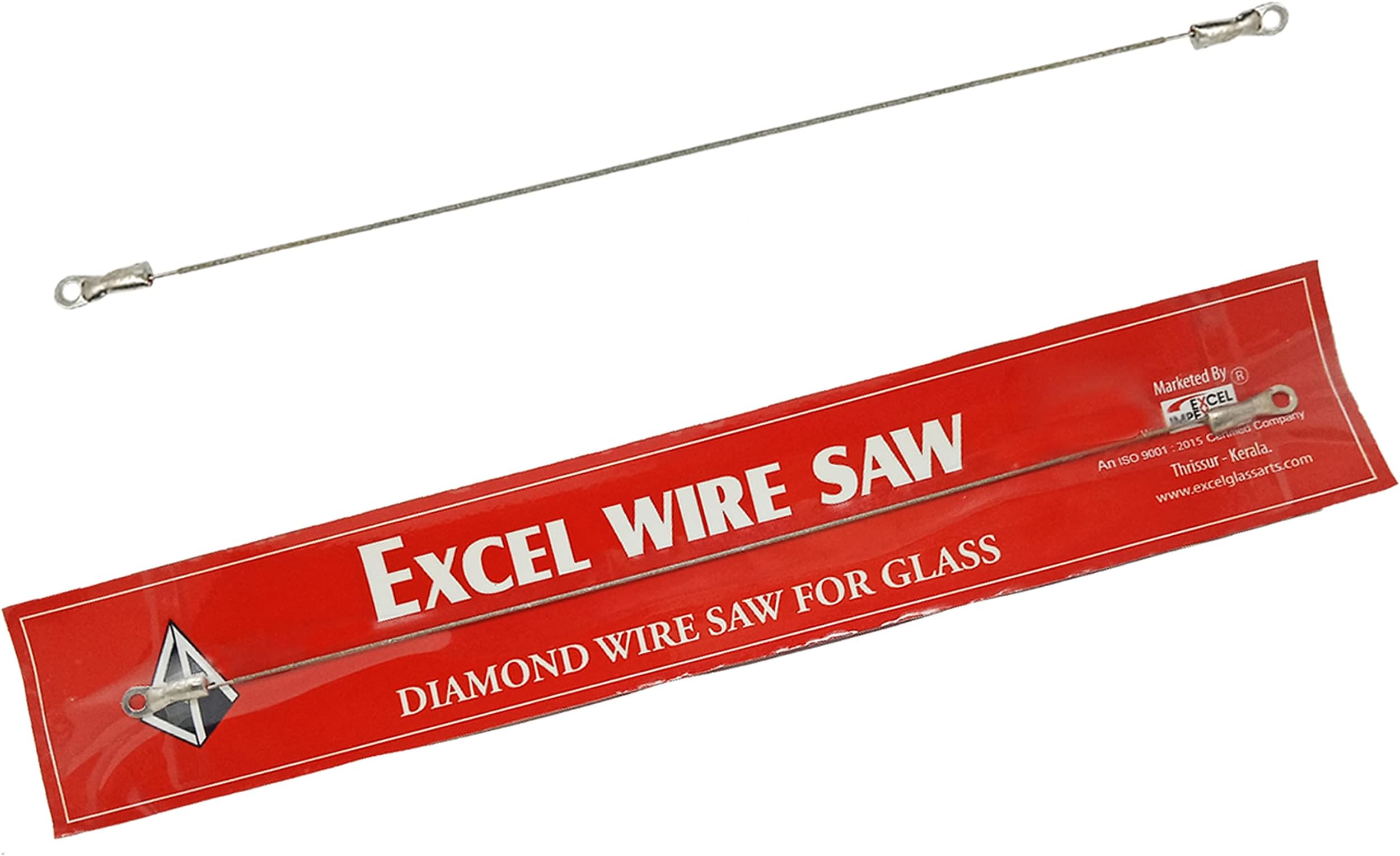 Excel Diamond Wire Hand Saw for Glass, Hard and Brittle Materials