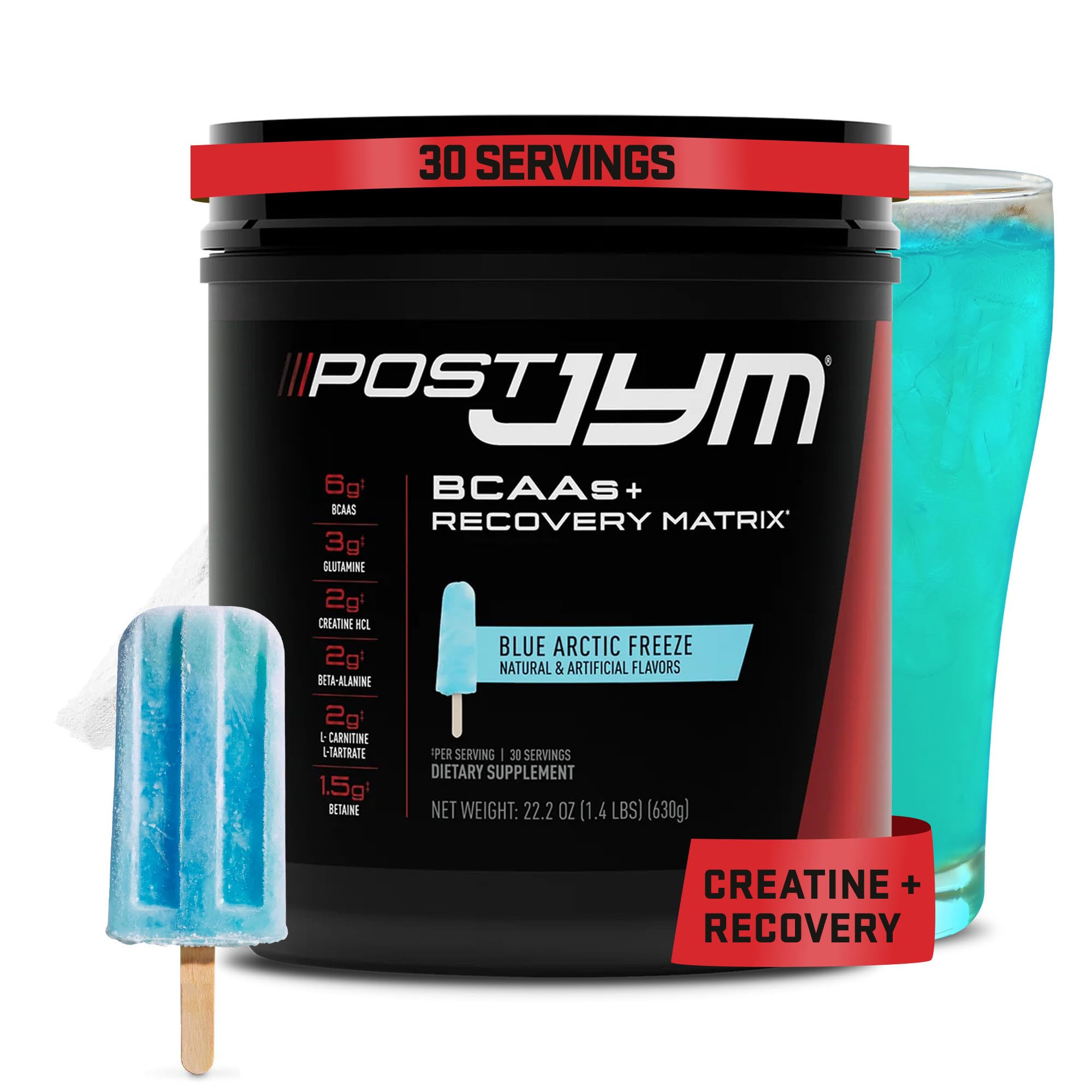 Post JYM BCAAs+ Recovery Matrix, Rainbow Sherbet - Creatine HCl - 21.2 Oz — Amazon image 11