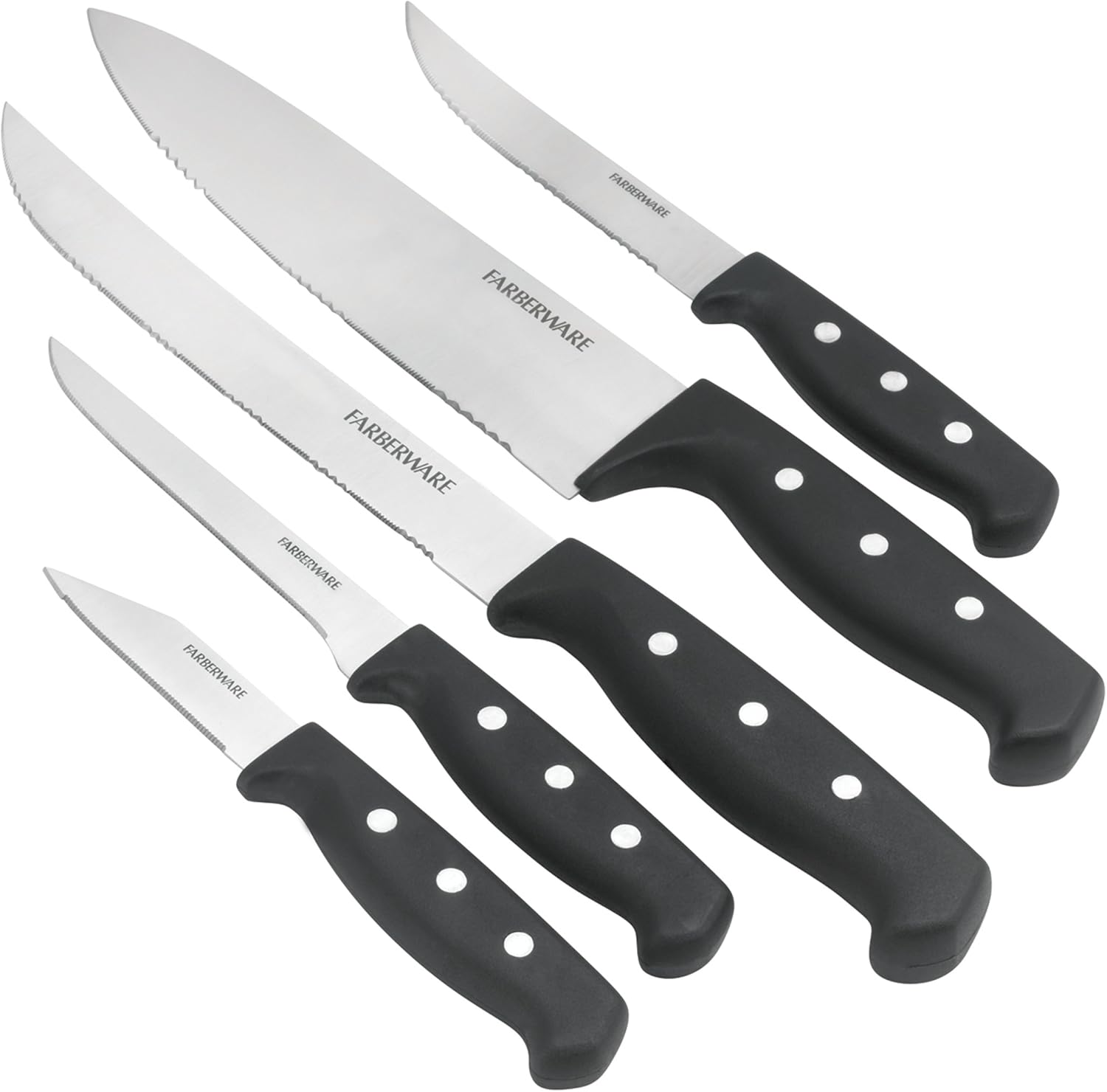 Farberware 5Piece Knife Set Tools & Home Improvement