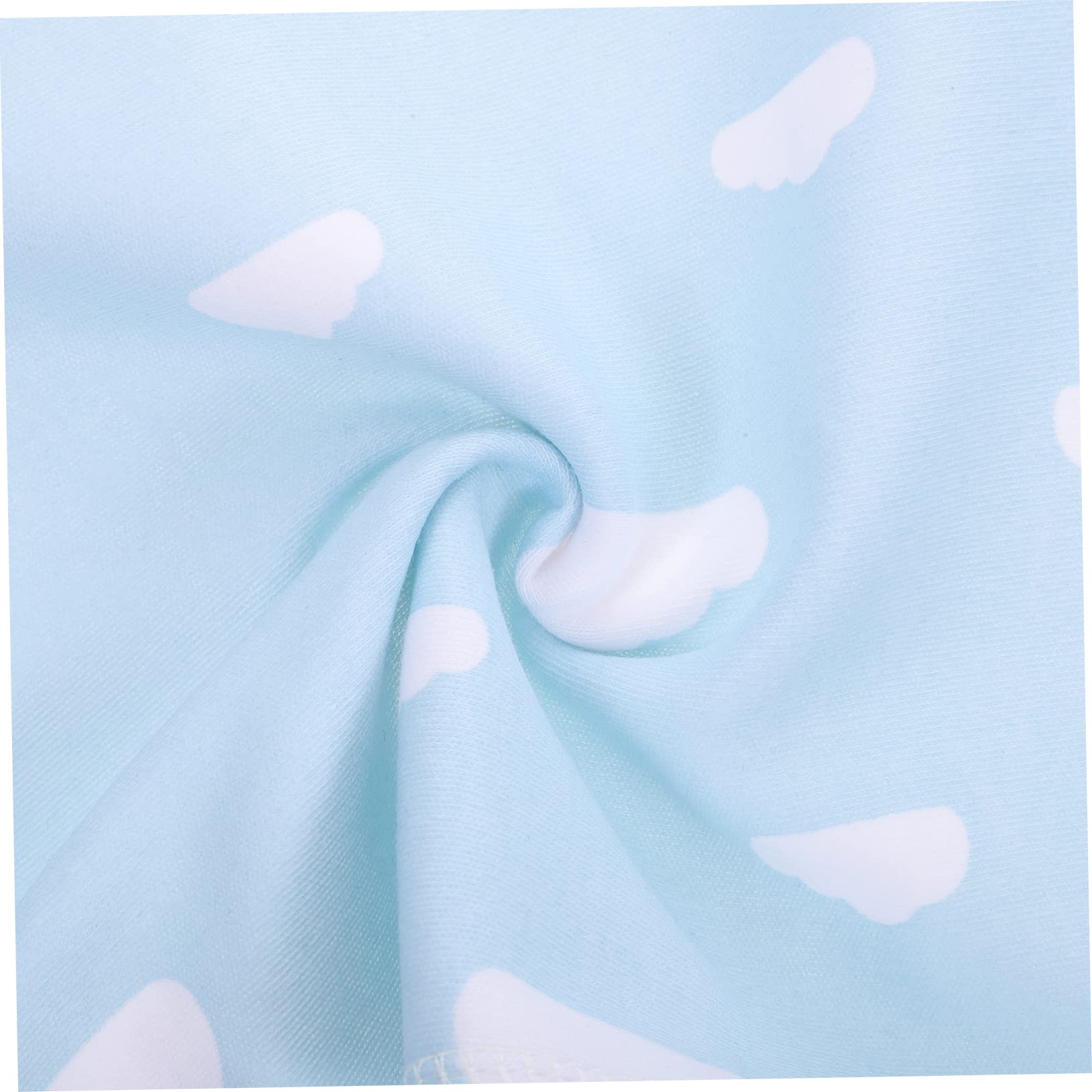 15pièces Bavoir Coton Serviettes Absorbantes Anti-régurgitation Bavoirs Réversibles Imprimés Couleur Aléatoire