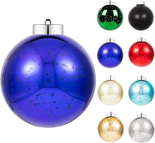 Miniatura 177 de XmasExp Juego de 24 mini esferas de Navidad inastillables para bolas de árbol de Navidad de 1.181 in/1.18 pulgadas (oro rosa)