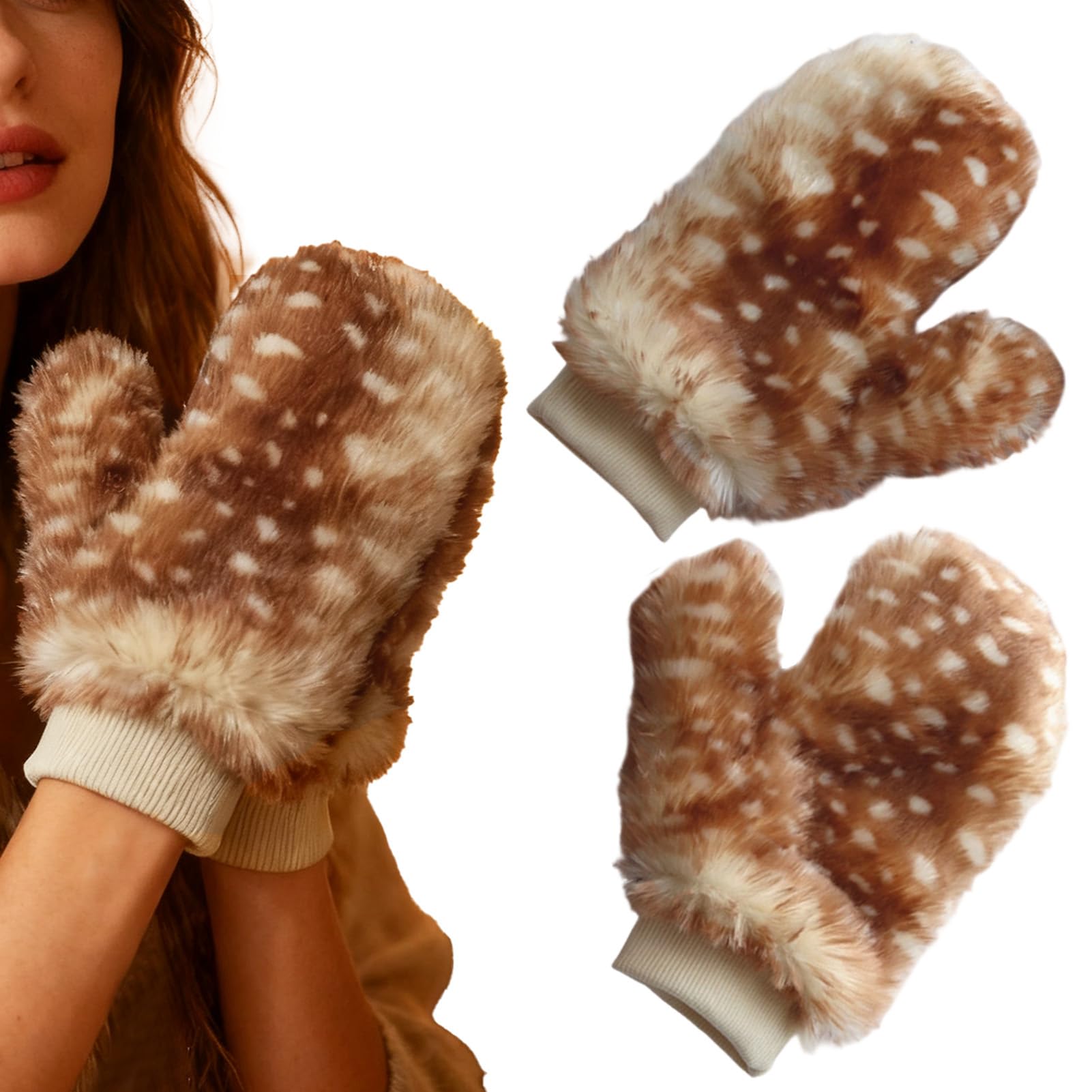 Ylnailky Deer Outfit Accessories - Deer Photo Props,Halloween Cosplay Costume Accessories | for Masquerade Holiday Party Festival Celebration Stage Show Family Gathering