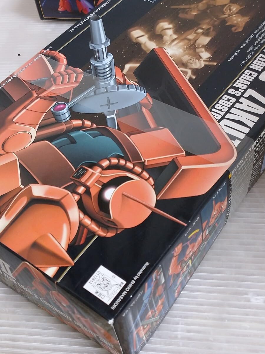 機動戦士 / 1/144 HGUC プラモデル2点 MS-06S ZAKUⅡ シャア専用ザクHG/MS-14S シャア専用ゲルググH
