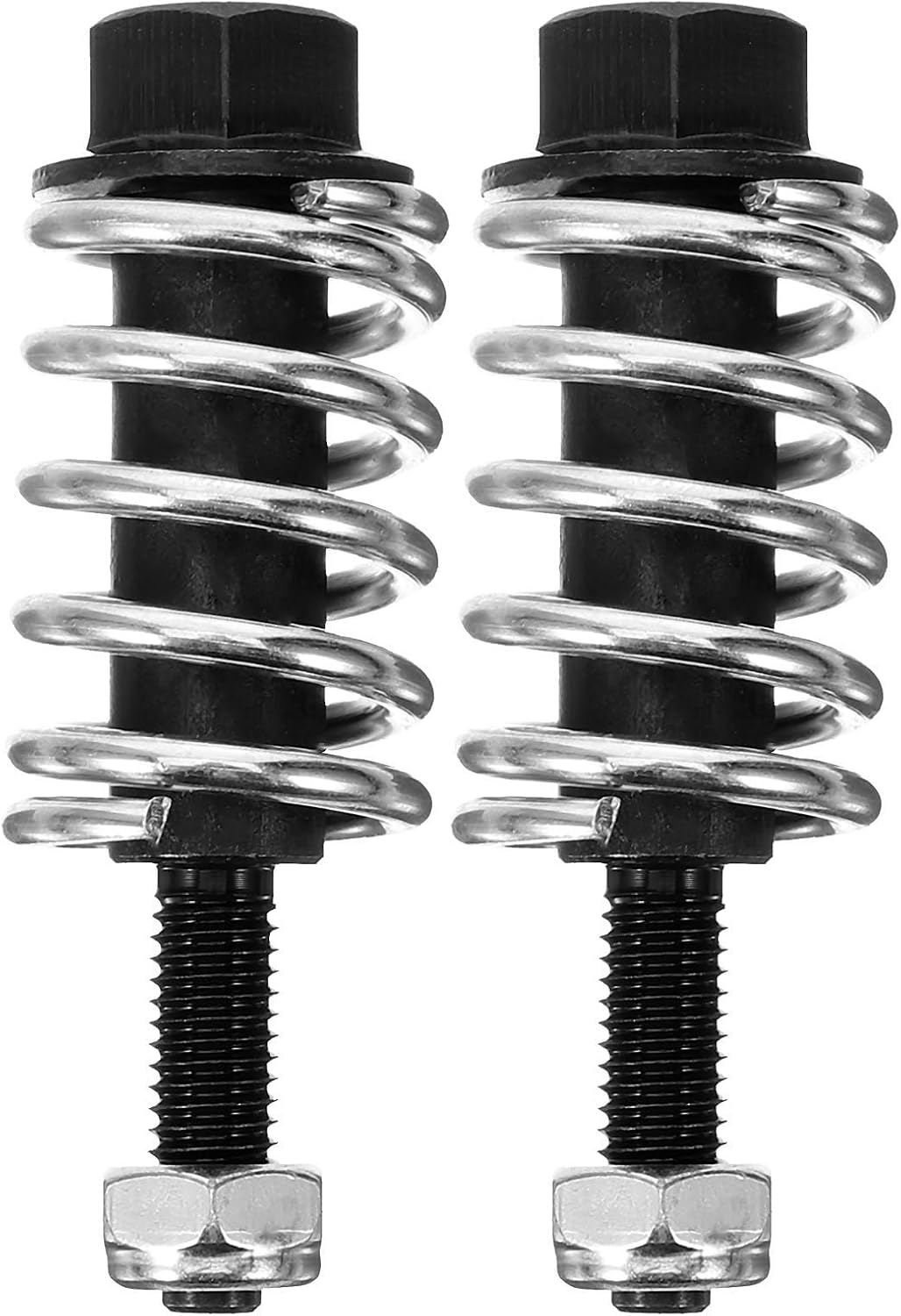 MAGICLULU Manifold Studs and Nuts Hardware Kit Iron Bolts and Nuts Repair Kit for Car Vehicle System with Quick Installation and Enhanced Aesthetic Appeal