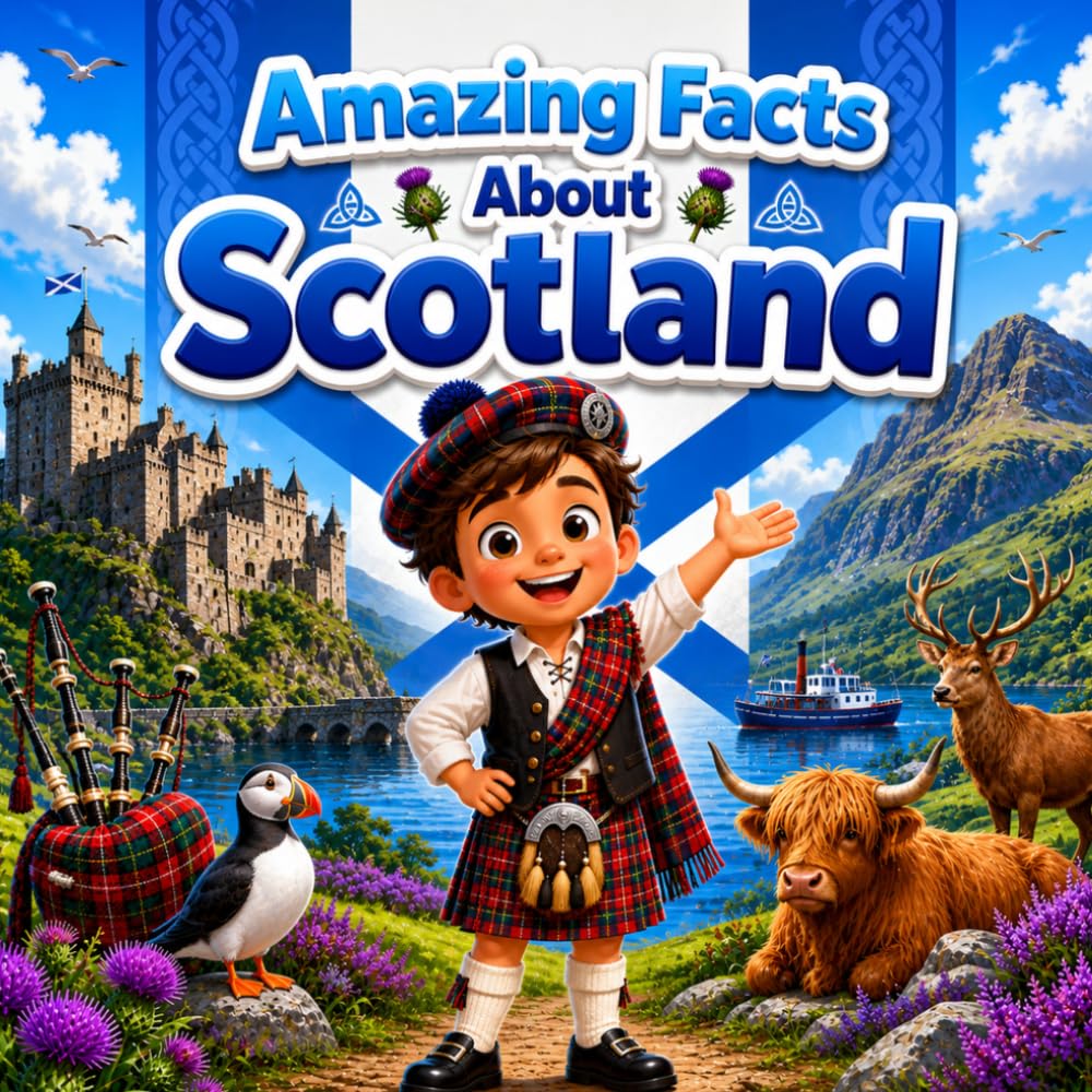 Amazing Facts About Scotland: A Collection of Interesting Facts About Scotland, Everything Young Readers Should Know About Its History, Geography, Wildlife, Traditions, Culture, and More