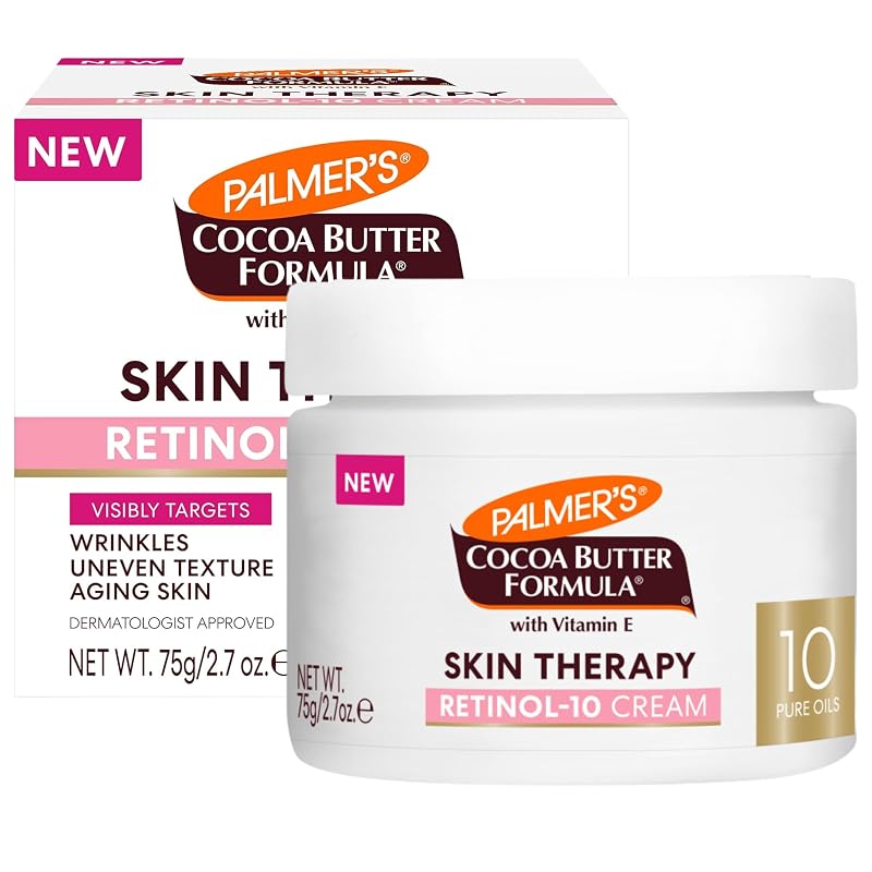 Palmer's Creme Facial Hidratante com Retinol, Skin Therapy Retinol-10, 76 g