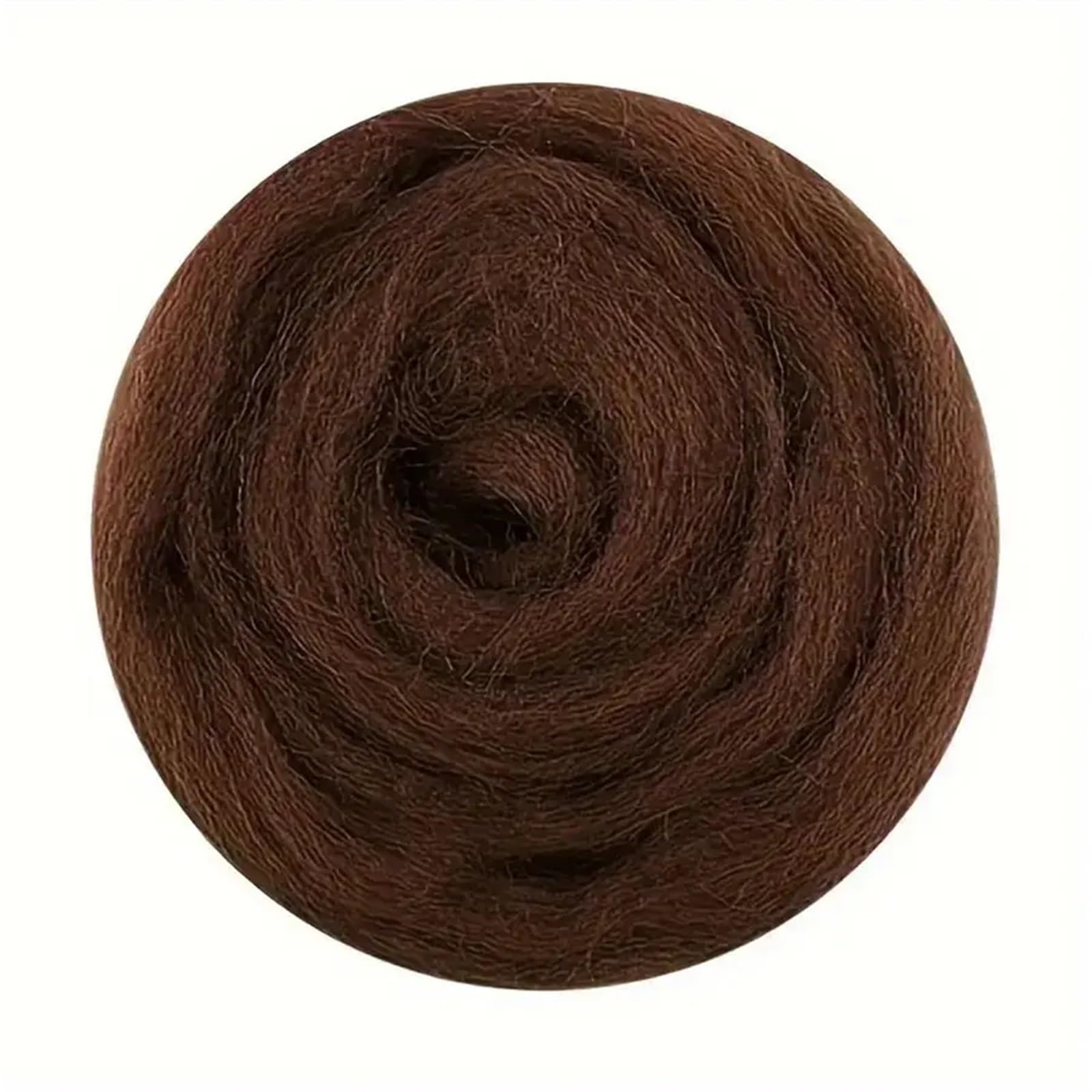 Nadelfilzwolle Farben Braun Tier Serie Wollfaser Wolle Roving for Nadel Wollfilz DIY Für Nadelfilzen