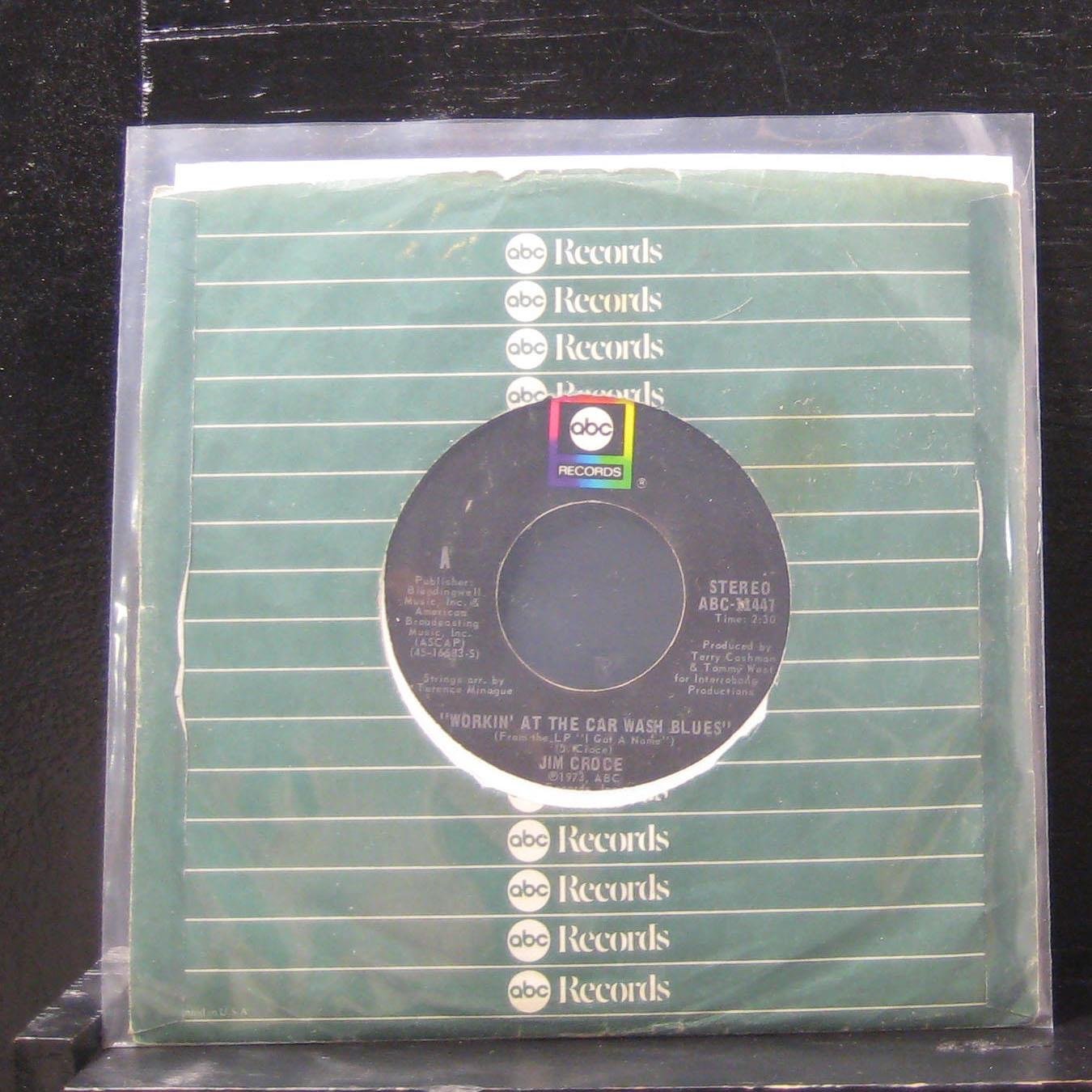 Jim Croce Workin At The Car Wash Blues / Thursday 7