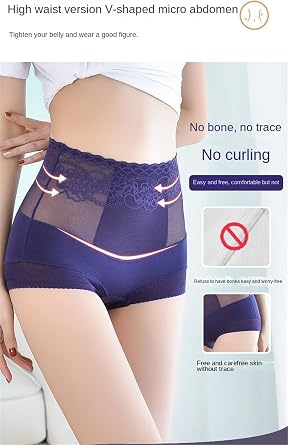 Women's Cotton Underwear, High Waisted Ladies Panties, Full Coverage Briefs -Multi Pack
