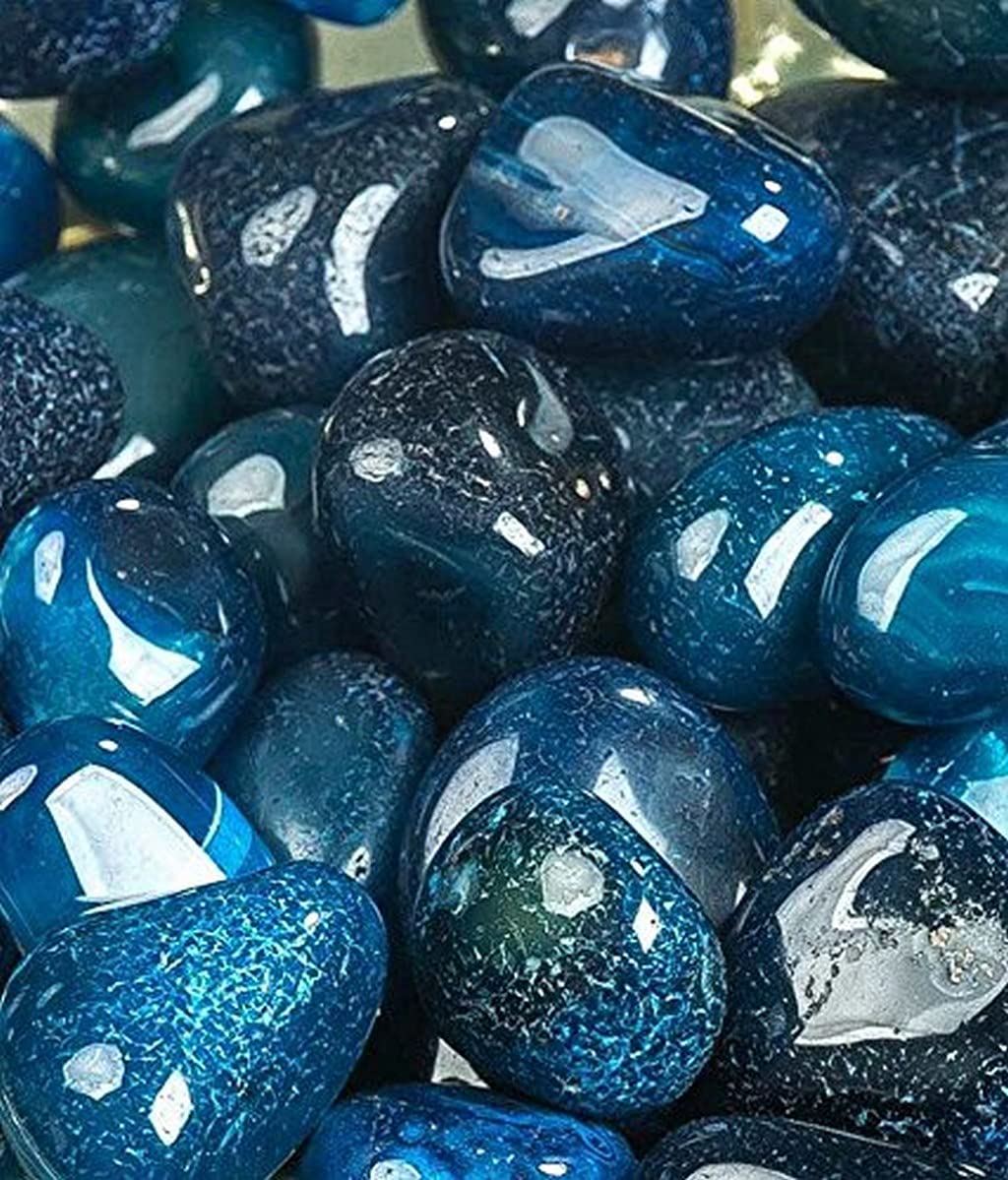 OhhSome [500GM] Blue Round Shaded Marbles Aquarium Pebbles for Vase Fillers, Glass Gems Stone, Table Scatter, Landscaping, Aquarium Fish Tank, Party Decoration, Crystal Rocks (B09HQJWPSK) Amazon Price History, Amazon Price Tracker