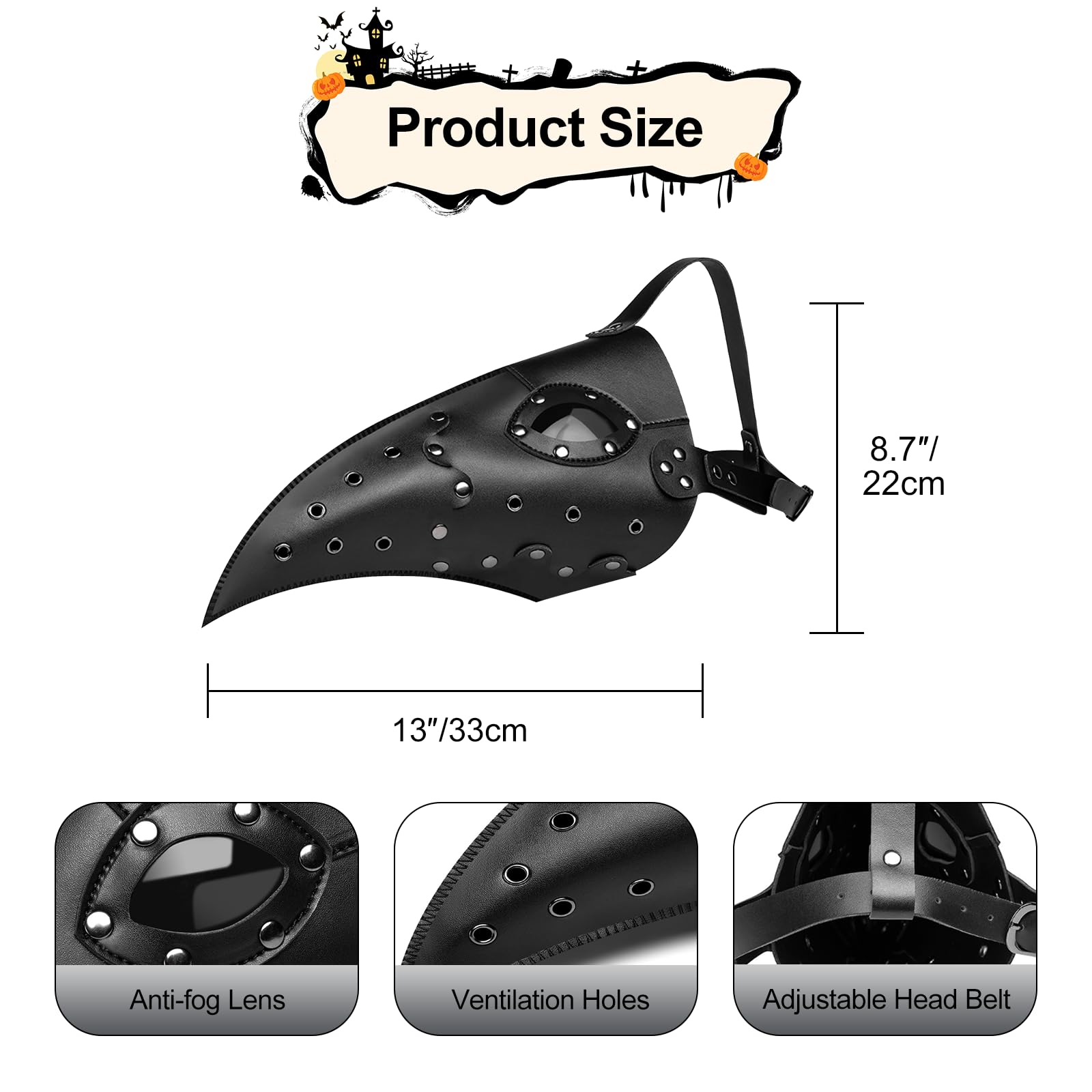 Kungfu Mall Plague Doctors Mask - Image 2