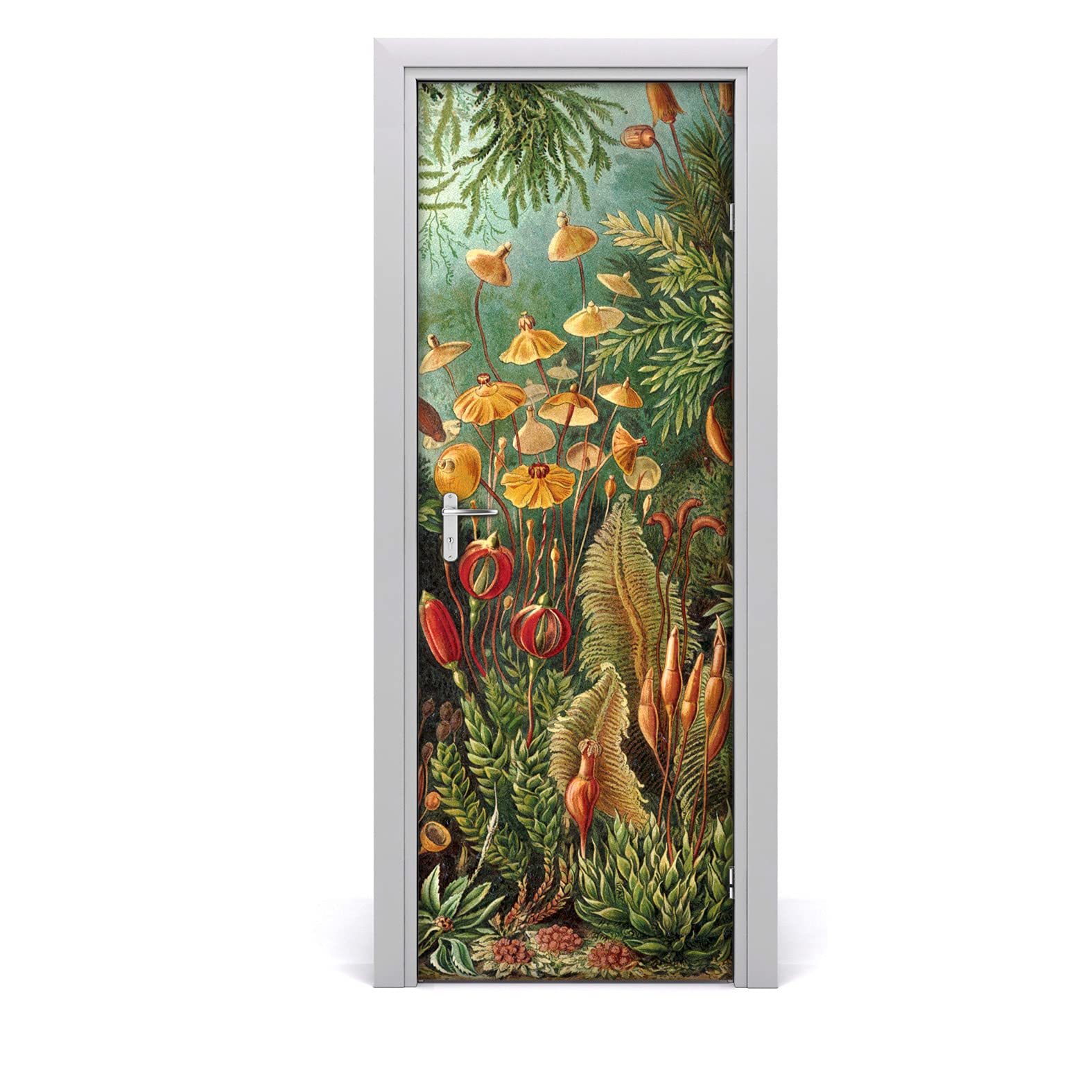 Autocollant de porte jungle 77x200cm Magic-Stick papier peint