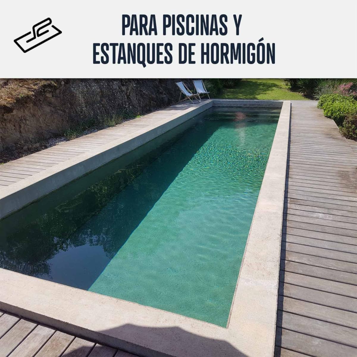 Impermeabilizante para piscinas, revoque impermeable para piscinas y depósitos - ARCACIM POOL - 25 kg Gris - ARCANE INDUSTRIES