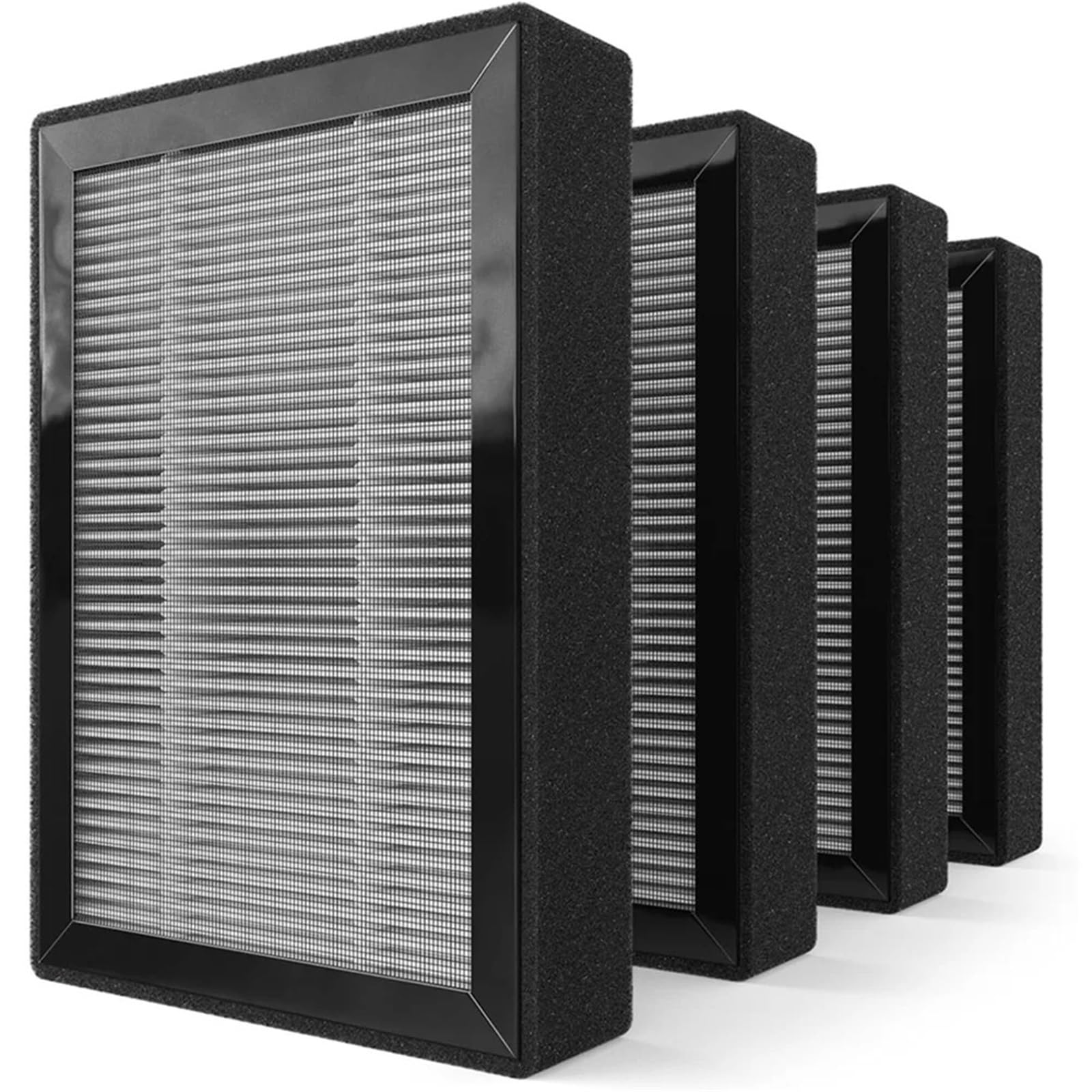 Wonjoxel One Color Air Purifiers Replacement Filter 4Pack Air Cleaner Purifier Replacement Filter