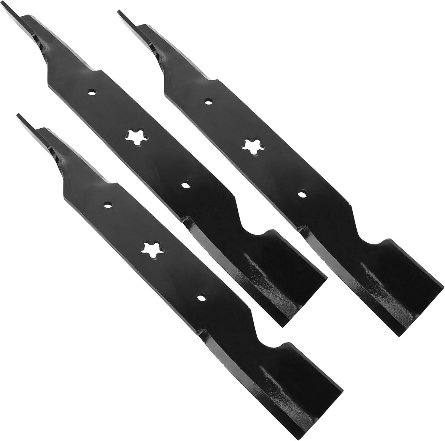 Caltric 3 Lawn Mower 54" Blade Compatible with Craftsman Poulan Ayp/Electrolux 532187256