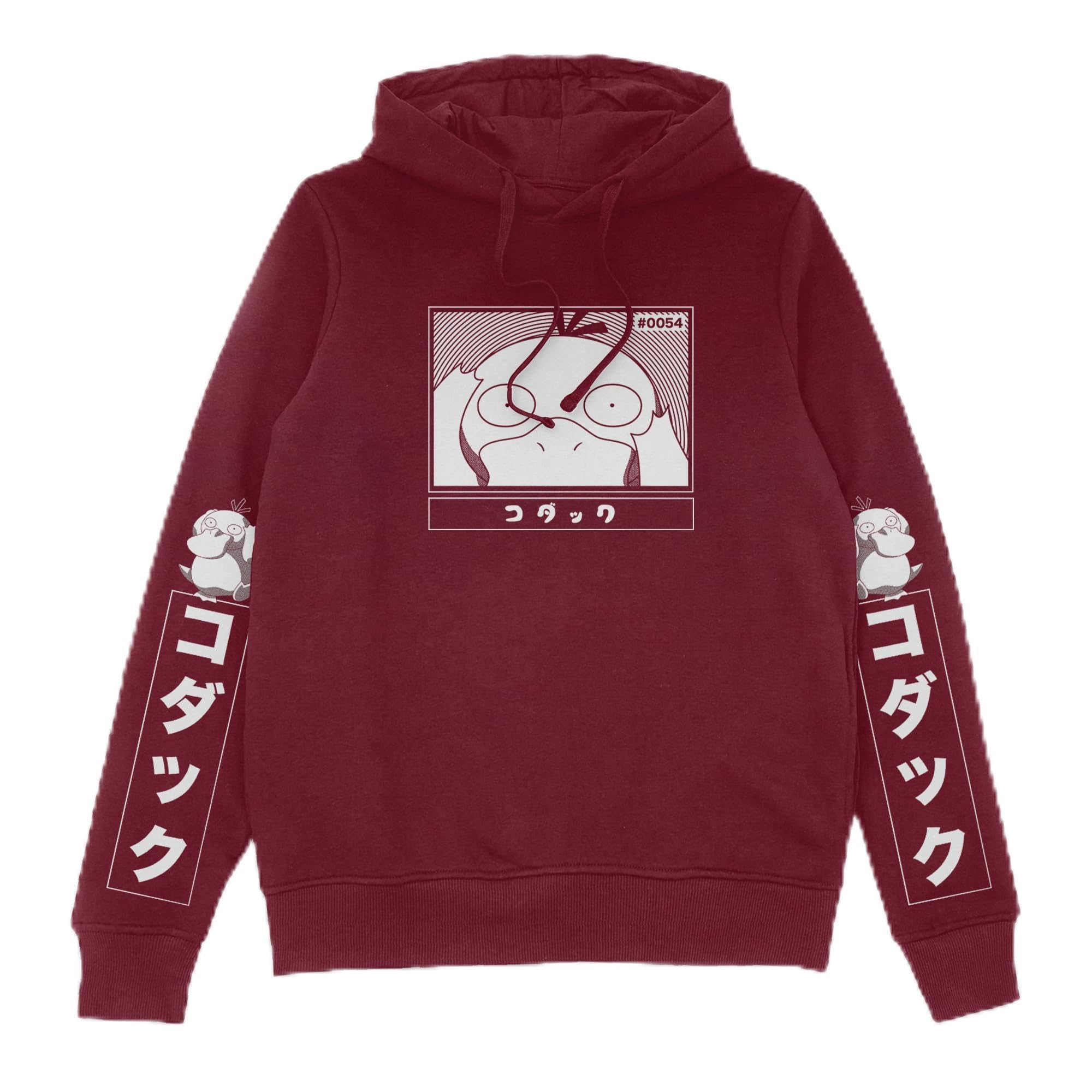 Zavvi Unisex Burgundy Pokémon Psyduck Hoodie - S