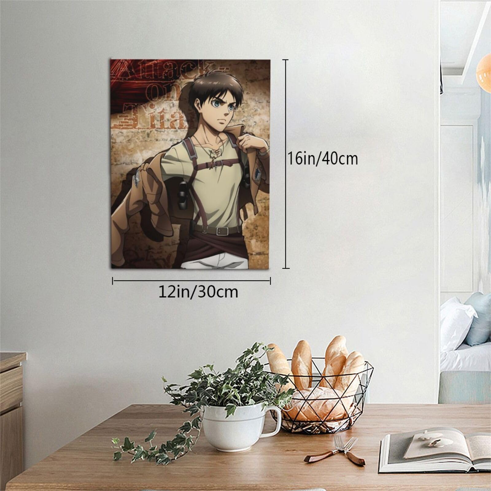 Amazon.co.jp: アートパネル 進撃の巨人 エレン・イェーガー アート 