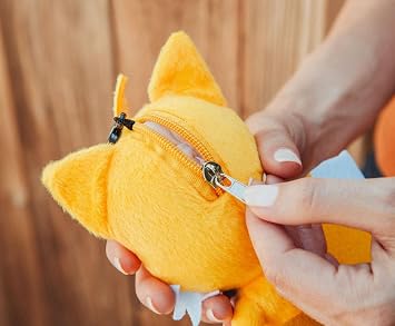 Sonic the Hedgehog 8-Inch Tails Character Plush Toy | Kawaii Cute Soft Stuffed Animals, Kids Room Decor Essentials