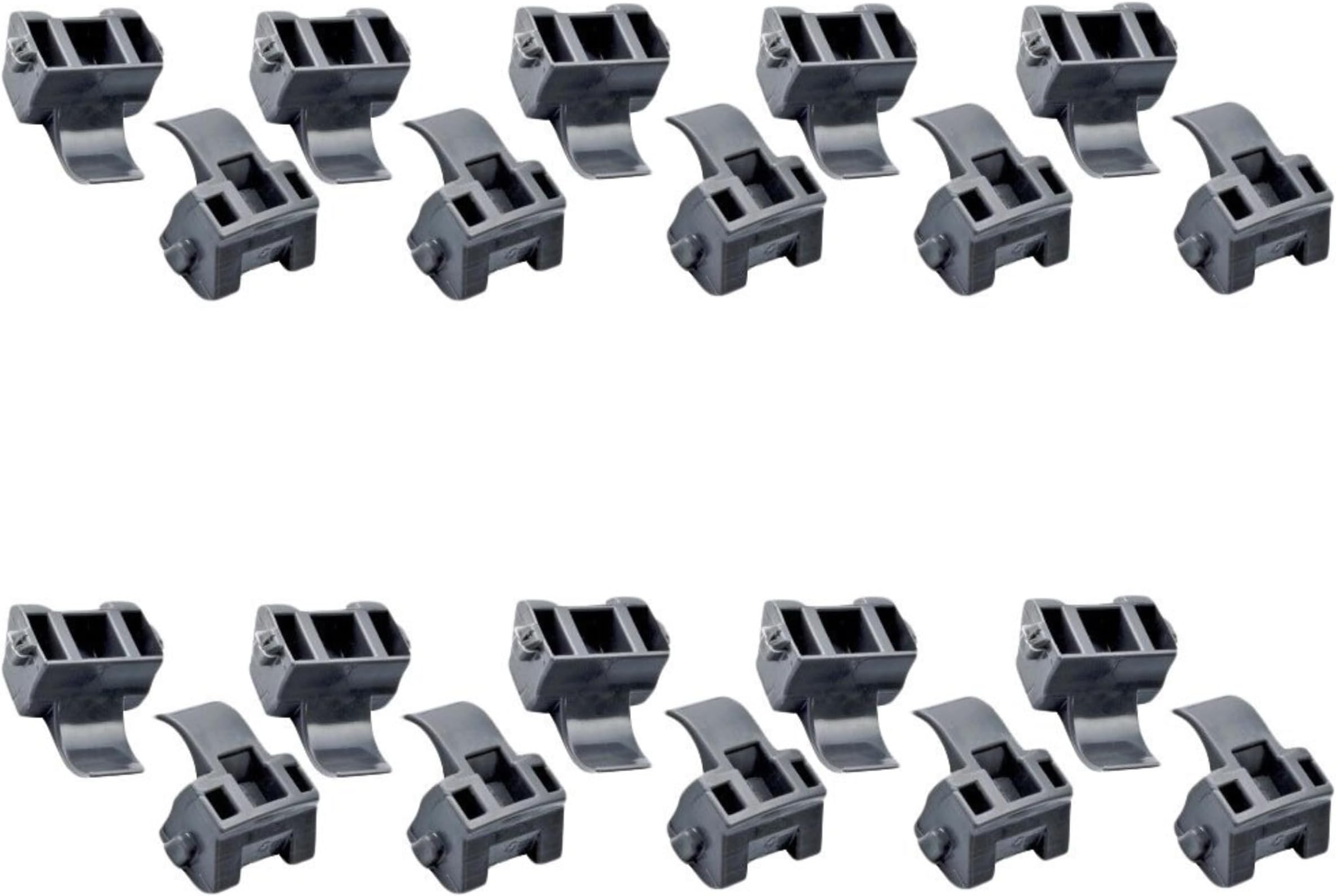 Pro Pack 20 Piece Compact Blumotion 86d Angle Limit Clip, Nylon
