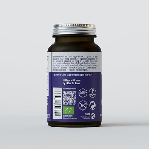 Miniatura 9 de Hifas da Terra HIFAS-MICROBIOTA - Suplemento orgánico de hongos con melena de león, reishi y shiitake, cápsulas de hongos nootrópicos y