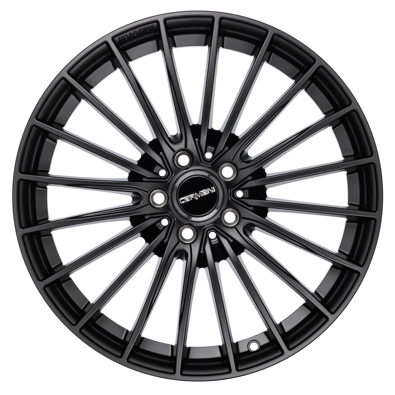 4x Carmani Felgen 24 Karl 8.0x19 ET30 5x112 black matt kompatibel mit BMW 1er Reihe 2er Reihe 3er Reihe 4er Reihe 5er Reihe 6er Reihe