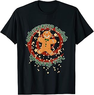 Rodgers Family Gingerbread Funny Christmas Reunion Party T-Shirt